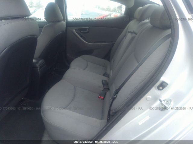 KMHDH4AE3DU561623 - 2013 HYUNDAI ELANTRA GLS/LIMITED Silver photo 8