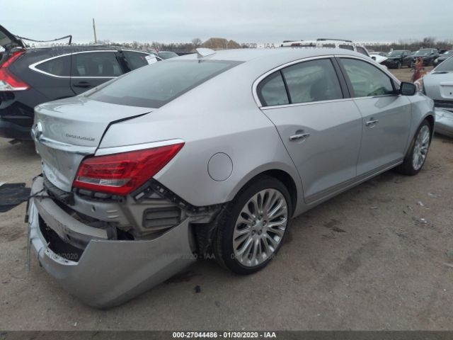 1G4GF5G39FF289973 - 2015 BUICK LACROSSE PREMIUM Silver photo 4