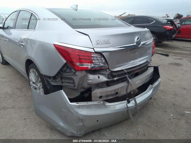 1G4GF5G39FF289973 - 2015 BUICK LACROSSE PREMIUM Silver photo 6