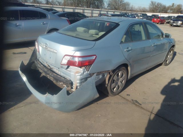 4T1BB46K89U101341 - 2009 TOYOTA CAMRY HYBRID Light Blue photo 4