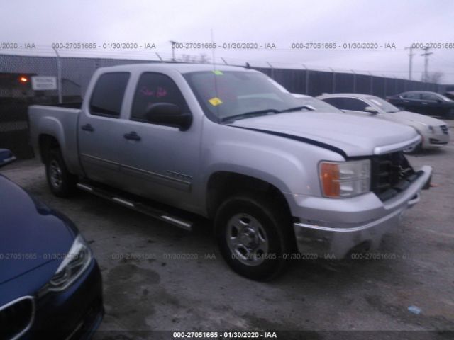 3GTP1VE0XBG400941 - 2011 GMC SIERRA C1500 SLE Silver photo 1