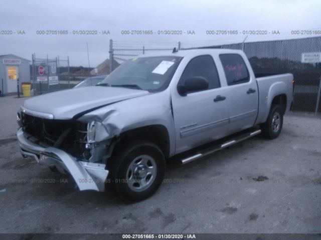 3GTP1VE0XBG400941 - 2011 GMC SIERRA C1500 SLE Silver photo 2