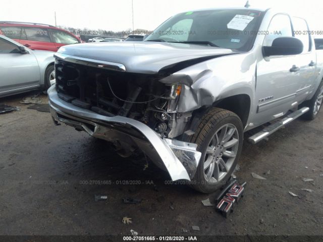 3GTP1VE0XBG400941 - 2011 GMC SIERRA C1500 SLE Silver photo 6