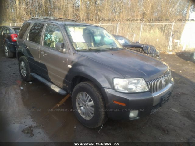 4M2CU57175DJ25505 - 2005 MERCURY MARINER  Gray photo 1