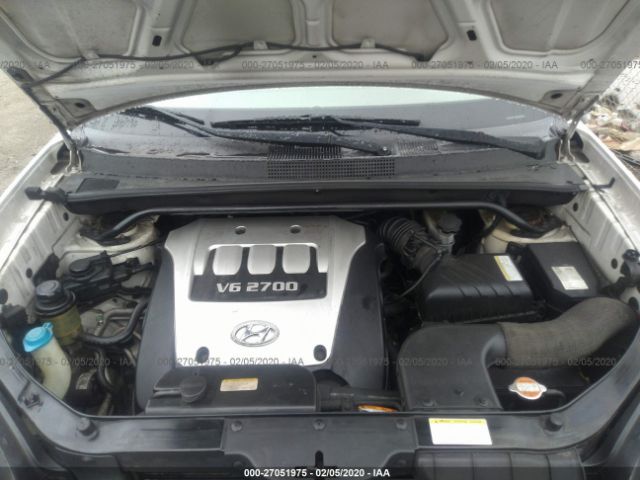 KM8JN72D65U098199 - 2005 HYUNDAI TUCSON GLS/LX White photo 10