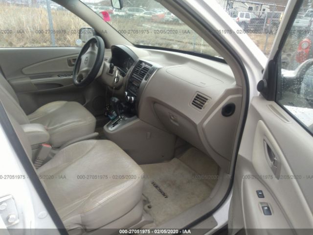 KM8JN72D65U098199 - 2005 HYUNDAI TUCSON GLS/LX White photo 5