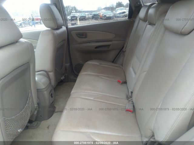 KM8JN72D65U098199 - 2005 HYUNDAI TUCSON GLS/LX White photo 8