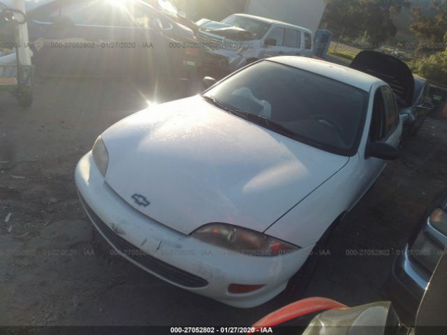 1G1JF52T5V7337763 - 1997 CHEVROLET CAVALIER LS White photo 2