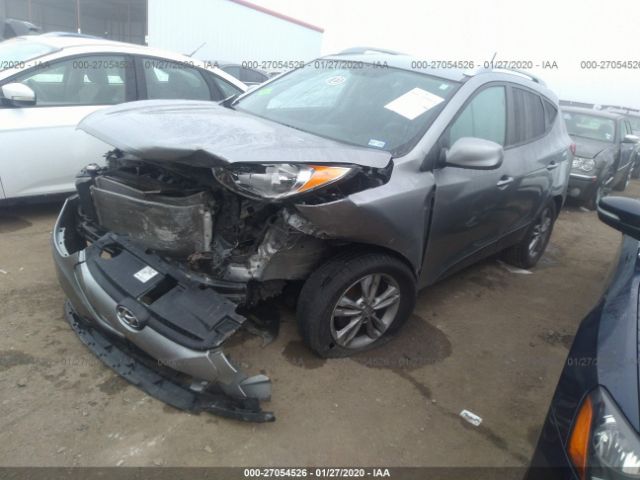 KM8JU3AC2AU098117 - 2010 HYUNDAI TUCSON GLS/LIMITED 银色 照片 2