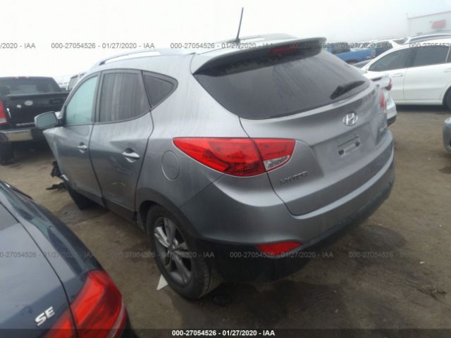 KM8JU3AC2AU098117 - 2010 HYUNDAI TUCSON GLS/LIMITED 银色 照片 3