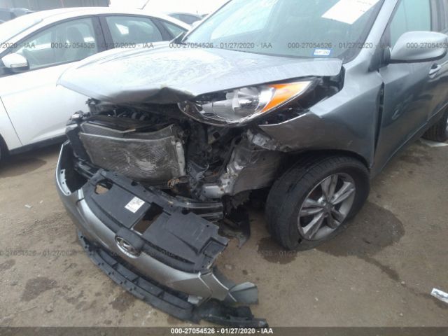 KM8JU3AC2AU098117 - 2010 HYUNDAI TUCSON GLS/LIMITED 银色 照片 6