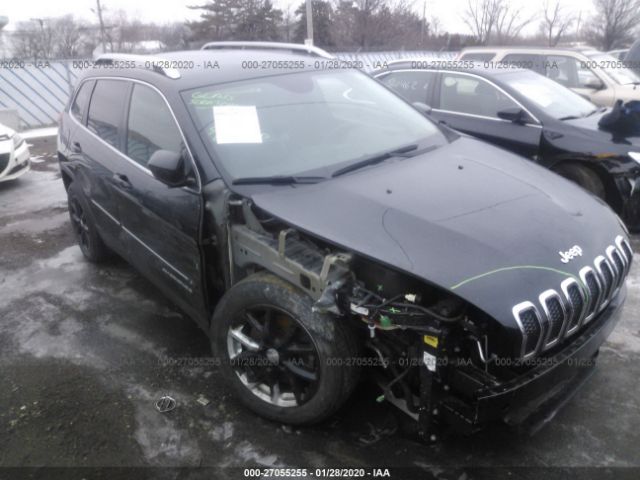 1C4PJLCB9FW730716 - 2015 JEEP CHEROKEE LATITUDE Black photo 1