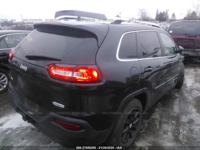 1C4PJLCB9FW730716 - 2015 JEEP CHEROKEE LATITUDE Black photo 4