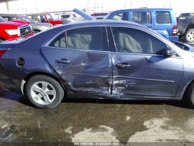 1G11B5SL2FF211458 - 2015 CHEVROLET MALIBU LS Blue photo 6