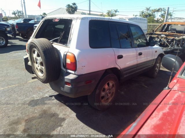 JT3GP10V2V0014778 - 1997 TOYOTA RAV4  White photo 4