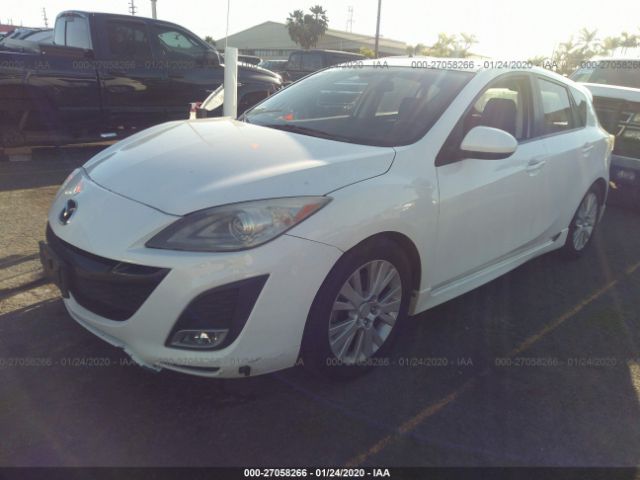 JM1BL1K5XB1394618 - 2011 MAZDA 3 S White photo 2