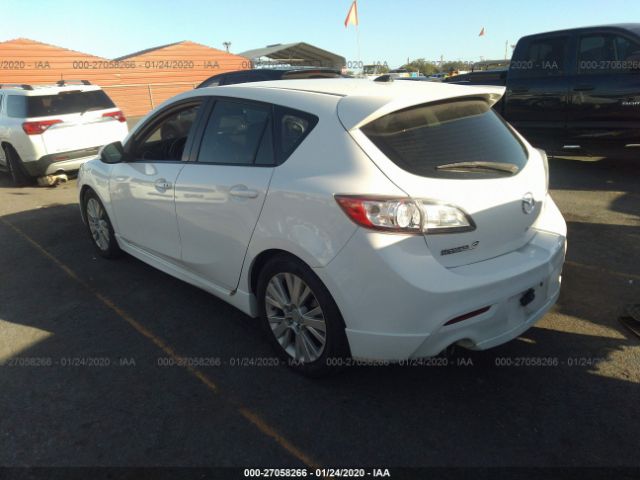 JM1BL1K5XB1394618 - 2011 MAZDA 3 S White photo 3