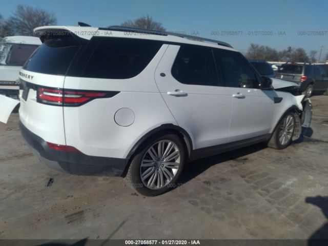 SALRR2RV0JA054605 - 2018 LAND ROVER DISCOVERY HSE White photo 4