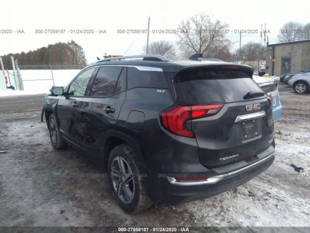 3GKALVEV1LL104554 - 2020 GMC TERRAIN SLT Gray photo 3