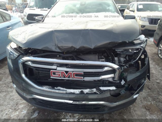 3GKALVEV1LL104554 - 2020 GMC TERRAIN SLT Gray photo 6