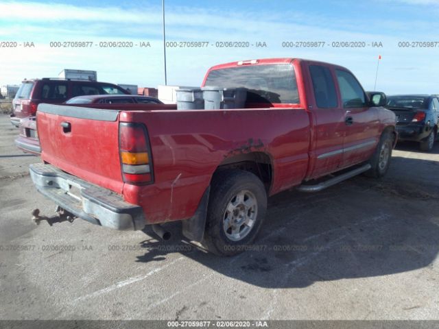 1GTEK19Z16Z104184 - 2006 GMC NEW SIERRA K1500 Red photo 4