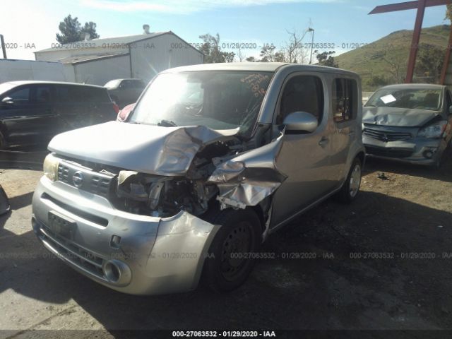 JN8AZ2KR0BT208550 - 2011 NISSAN CUBE S/SL/KROM Silver photo 2