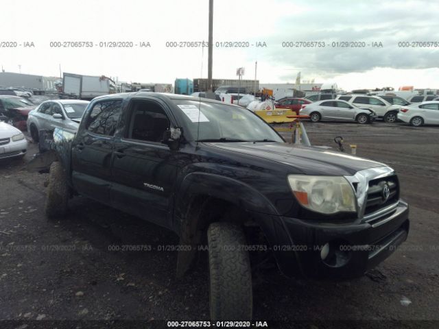 3TMLU42NX8M017818 - 2008 TOYOTA TACOMA DOUBLE CAB 黑色 照片 1