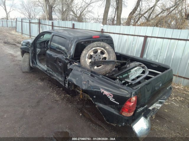 3TMLU42NX8M017818 - 2008 TOYOTA TACOMA DOUBLE CAB 黑色 照片 3