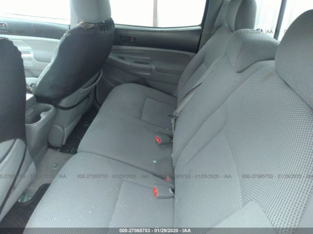 3TMLU42NX8M017818 - 2008 TOYOTA TACOMA DOUBLE CAB 黑色 照片 8