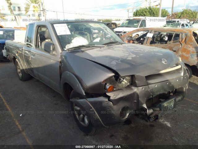 1N6DD26TX4C438657 - 2004 NISSAN FRONTIER KING CAB XE Gray photo 1