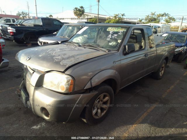1N6DD26TX4C438657 - 2004 NISSAN FRONTIER KING CAB XE Gray photo 2
