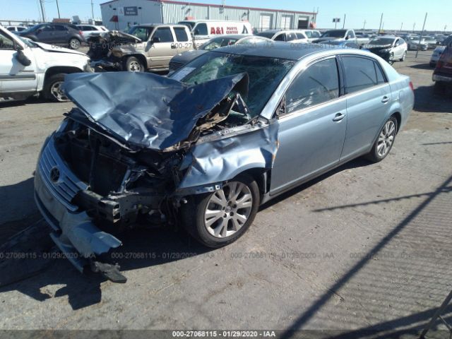 4T1BK3DBXAU363735 - 2010 TOYOTA AVALON XL/XLS/LIMITED Blue photo 2