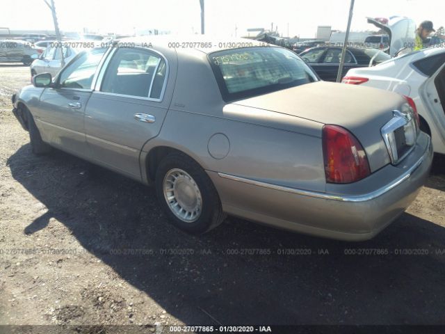 1LNHM81W31Y655812 - 2001 LINCOLN TOWN CAR EXECUTIVE Gray photo 3