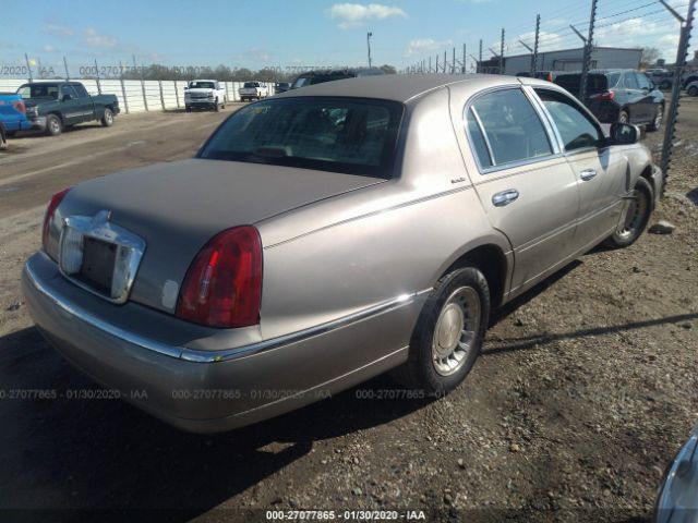 1LNHM81W31Y655812 - 2001 LINCOLN TOWN CAR EXECUTIVE Gray photo 4