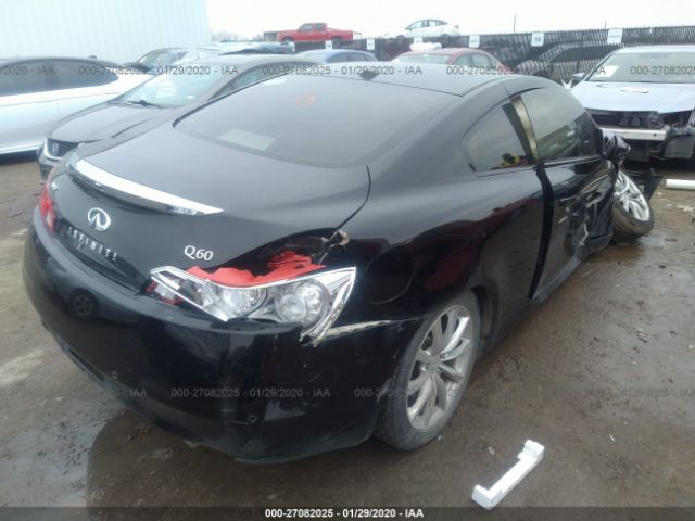 JN1CV6EL0EM132344 - 2014 INFINITI Q60 JOURNEY/IPL Black photo 4