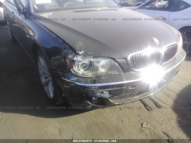 WBAHN83507DT69712 - 2007 BMW 750  Black photo 6