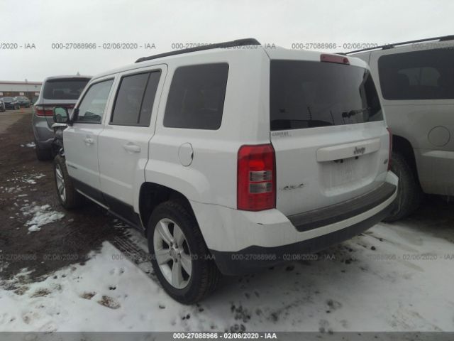 1C4NJRFB3GD507946 - 2016 JEEP PATRIOT LATITUDE White photo 3