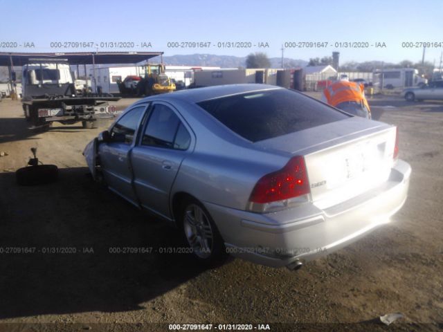 YV1RS592172612039 - 2007 VOLVO S60 2.5T Gray photo 3