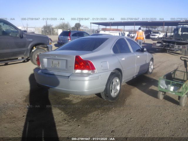 YV1RS592172612039 - 2007 VOLVO S60 2.5T Gray photo 4