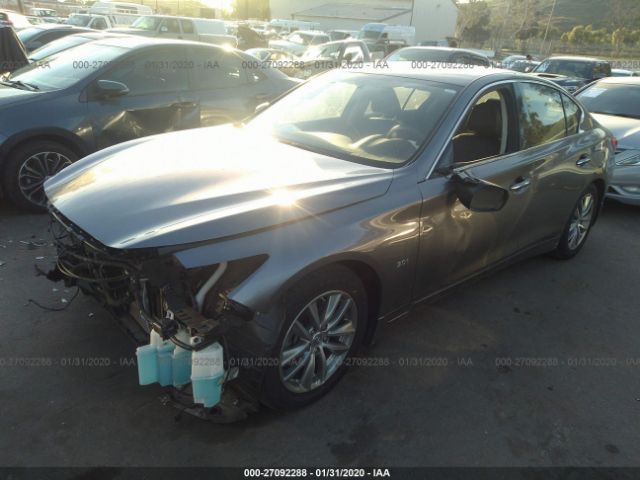 JN1EV7AP0HM732521 - 2017 INFINITI Q50 PREMIUM/SPORT/SE Gray photo 2