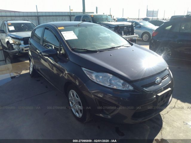 3FADP4EJ5DM225271 - 2013 FORD FIESTA SE Black photo 1