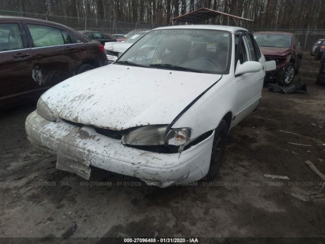 1Y1SK5483WZ405334 - 1998 CHEVROLET GEO PRIZM LSI თეთრი ფოტო 6