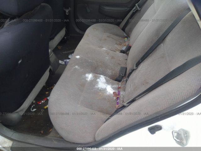 1Y1SK5483WZ405334 - 1998 CHEVROLET GEO PRIZM LSI თეთრი ფოტო 8