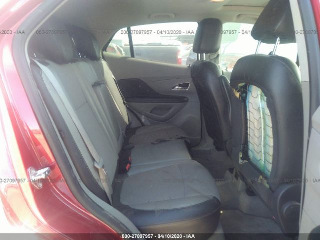 KL4CJBSBXEB579654 - 2014 BUICK ENCORE CONVENIENCE Red photo 8