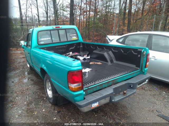 1FTCR10A4RPC15015 - 1994 FORD RANGER  Turquoise photo 3