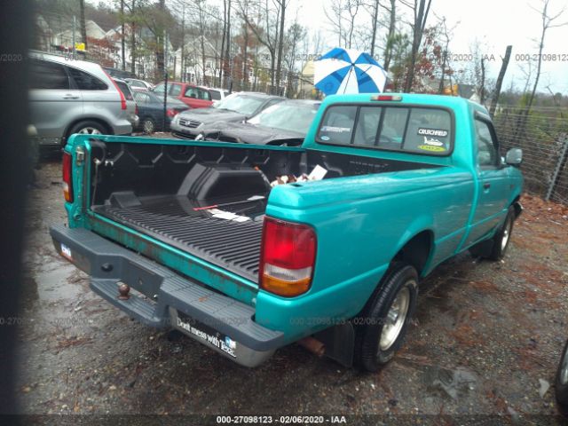 1FTCR10A4RPC15015 - 1994 FORD RANGER  Turquoise photo 4