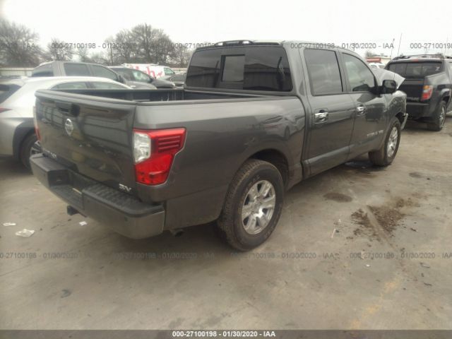 1N6AA1E6XKN522836 - 2019 NISSAN TITAN PLATINUM RESERVE/SL Gray photo 4