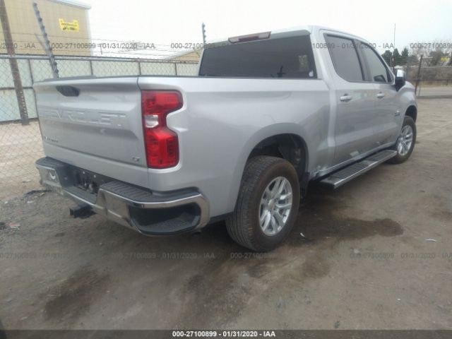 1GCPWCED4KZ234134 - 2019 CHEVROLET SILVERADO C1500 LT Gray photo 4