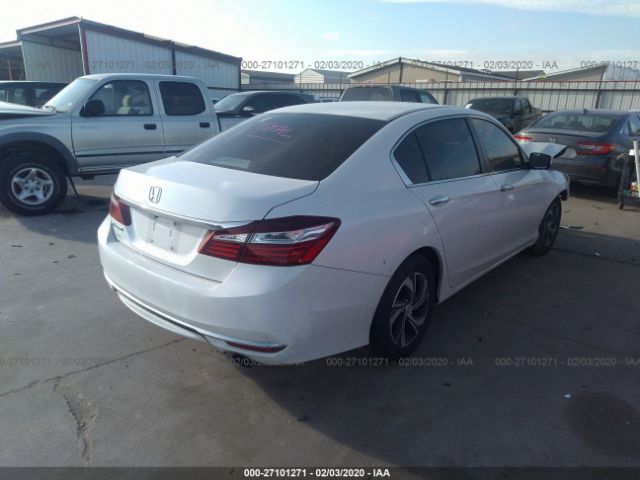 1HGCR2F3XHA202268 - 2017 HONDA ACCORD LX White photo 4