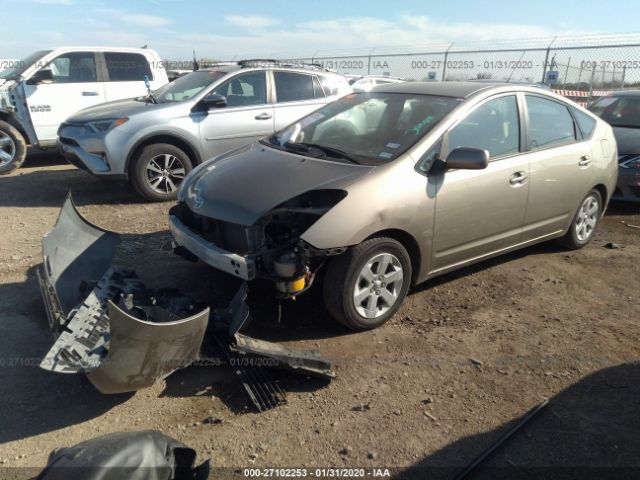 JTDKB20U653060310 - 2005 TOYOTA PRIUS  Gold photo 2